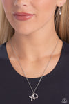 XO Showcase - White Necklace - Paparazzi Accessories