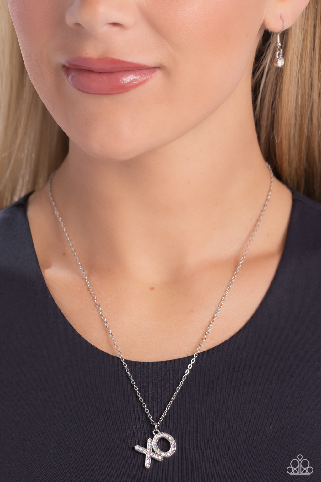 XO Showcase - White Necklace - Paparazzi Accessories