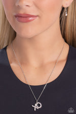 XO Showcase - White Necklace - Paparazzi Accessories