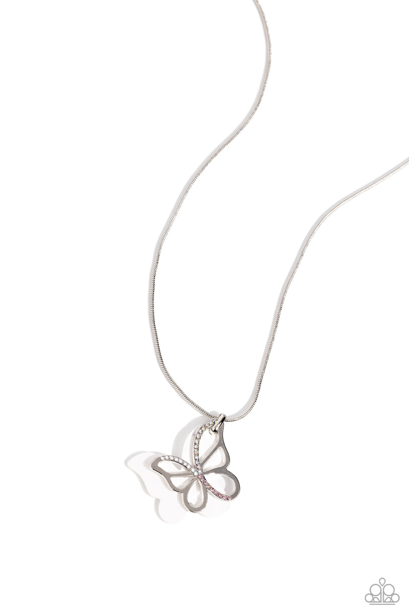 five-dollar-jewelry-detailed-dance-white-necklace-paparazzi-accessories