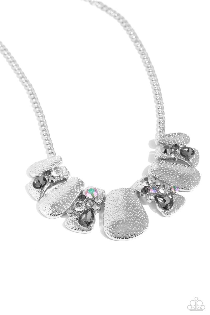 five-dollar-jewelry-multicolored-mayhem-silver-necklace-paparazzi-accessories