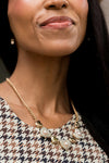 Ardent Antique - Gold Necklace - Paparazzi Accessories
