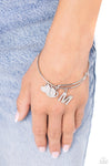 Making It INITIAL - Silver - M Bracelet - Paparazzi Accessories
