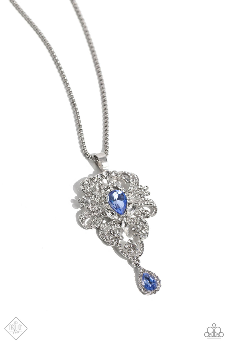five-dollar-jewelry-elegance-personified-blue-necklace-paparazzi-accessories