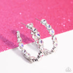 Presidential Pizzazz - White Earrings - Paparazzi Accessories