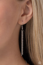 Low-Key Lunar - Silver Necklace - Paparazzi Accessories