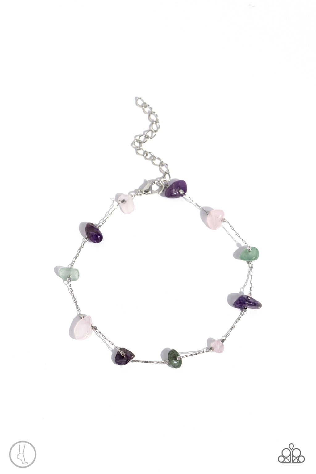 five-dollar-jewelry-gemstone-grace-green-anklet-paparazzi-accessories