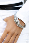 Tangible Taste - White Bracelet - Paparazzi Accessories