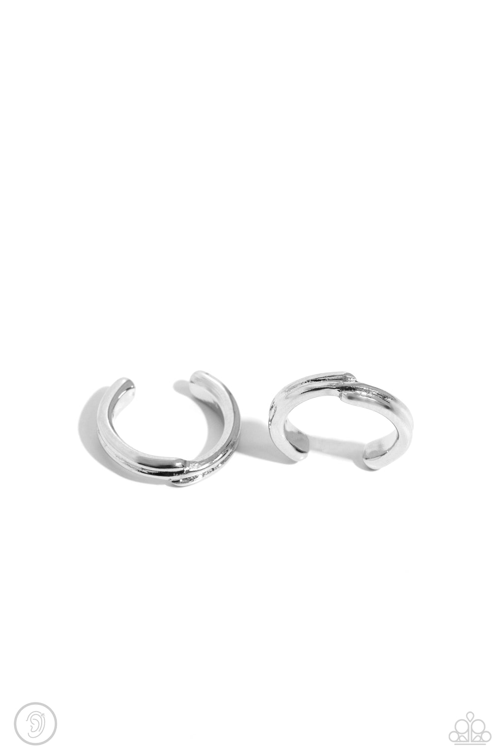 five-dollar-jewelry-linear-legacy-silver-post earrings-paparazzi-accessories