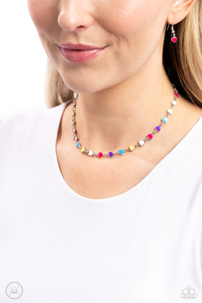 Dancing Dalliance - Multi Necklace - Paparazzi Accessories