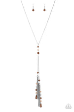 five-dollar-jewelry-timeless-tassels-brown-necklace-paparazzi-accessories